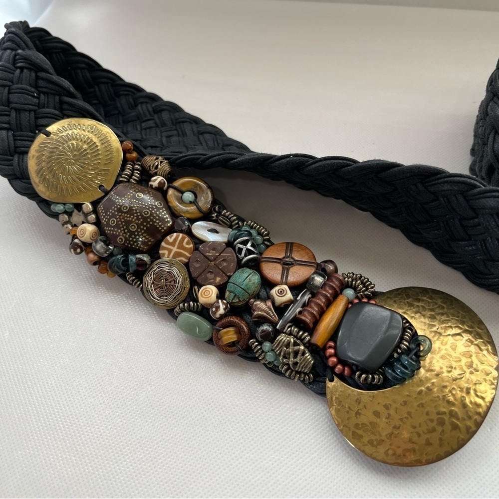 Vintage Marjorie Baer SF Woven Braided Belt